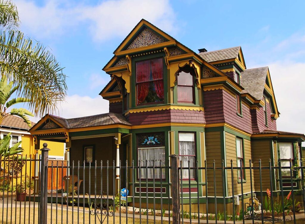 A Victorian home in Golden Hill.