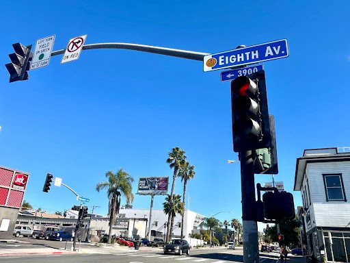 Eighth Street at University Avenue in Hillcrest